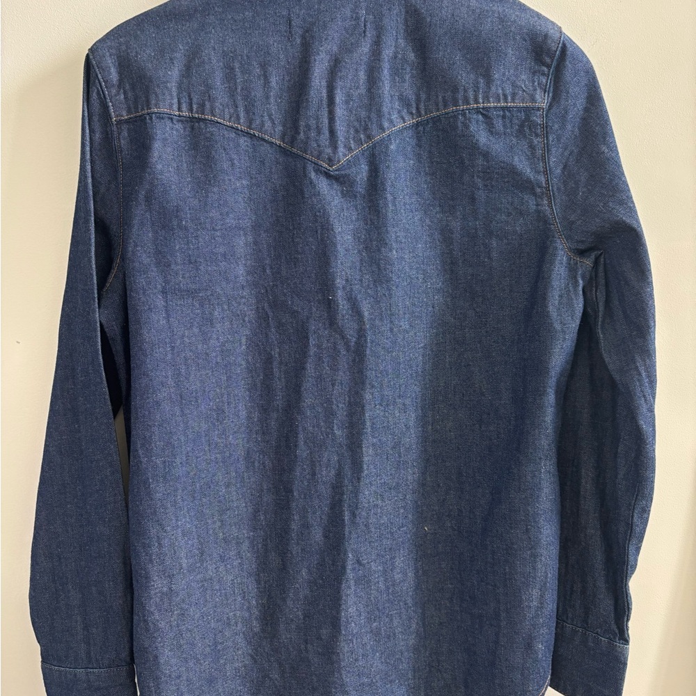SOLD Denim Forum / Aritzia Western Snap Up Shirt | Medium - Picture 6 of 6